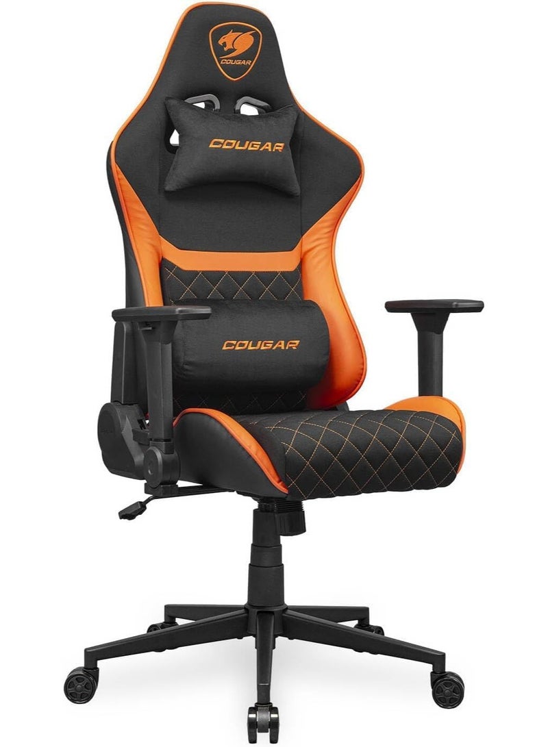 COUGAR ARMOR ONE V2F Gaming Chair -Black/Orange - Image 1